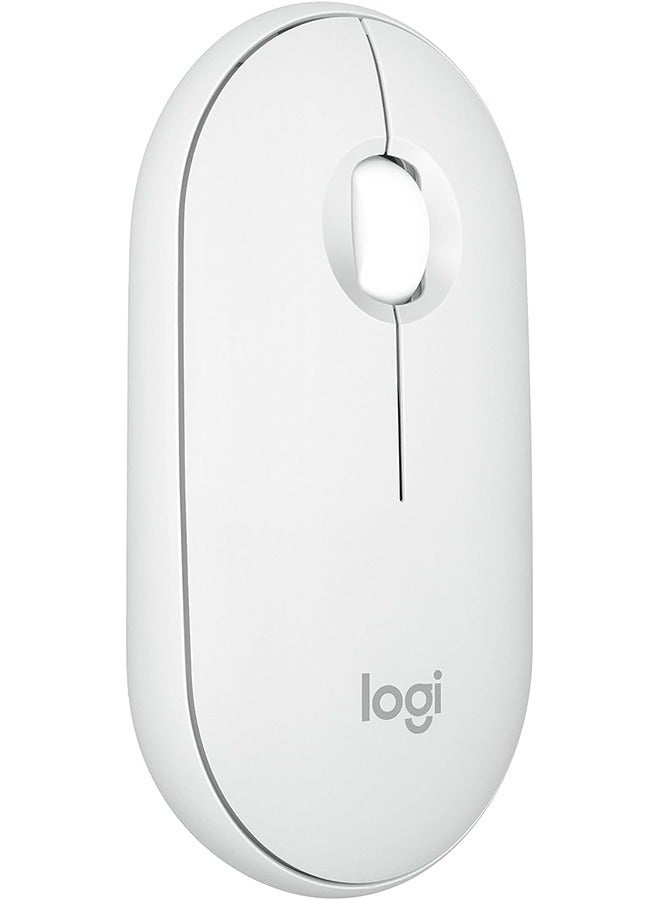 For M350 Wireless Mouse, Bluetooth or 2.4 GHz with USB Mini Receiver, Ultra Slim and Silent, for Laptop/PC/Mac. - Image 1