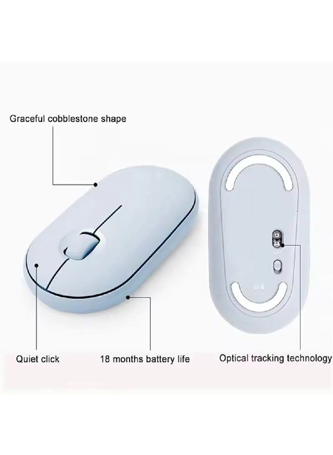 For M350 Wireless Mouse, Bluetooth or 2.4 GHz with USB Mini Receiver, Ultra Slim and Silent, for Laptop/PC/Mac. - Image 5