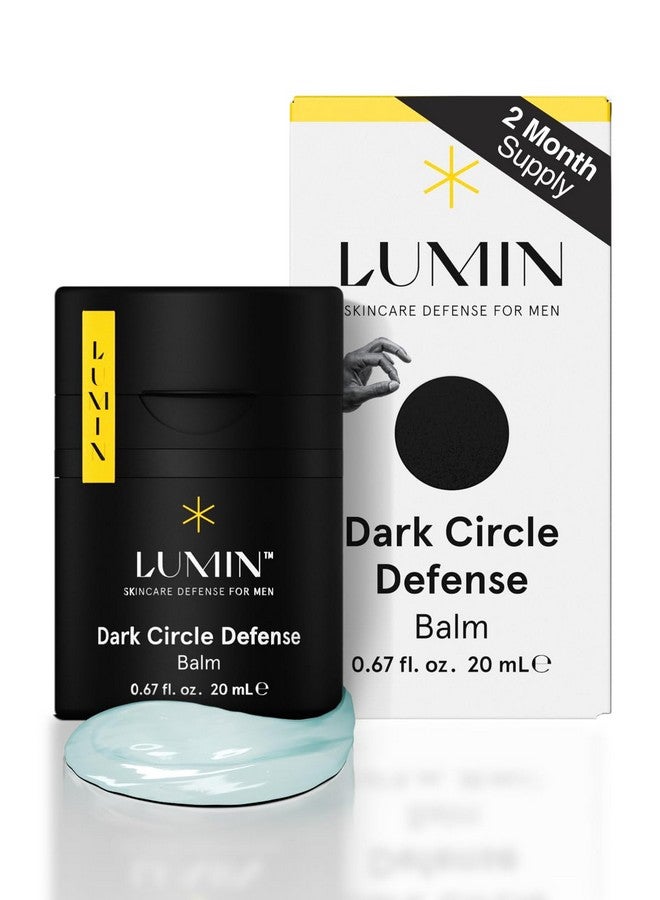LUMIN Lumin - Men's Dark Circle Defense Balm - Anti-Aging Korean Formulated Eye Cream Treatment for dark circles, fine lines, & wrinkles, Suitable for all skin types, Daily Use, 20ml, 1-Pack - Image 1