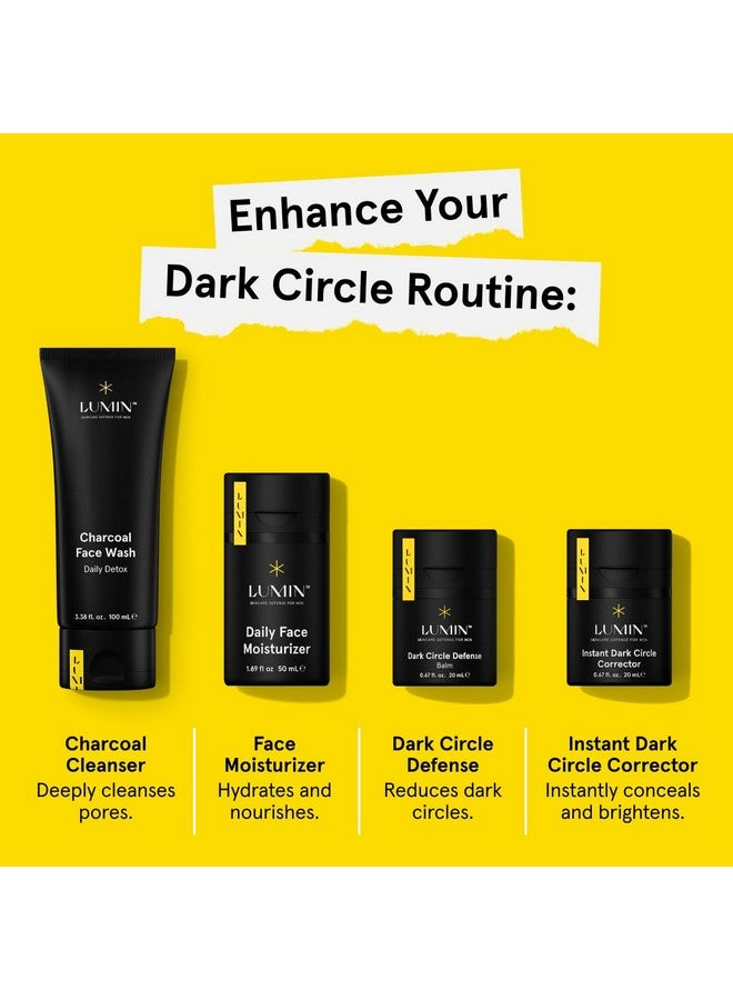 LUMIN Lumin - Men's Dark Circle Defense Balm - Anti-Aging Korean Formulated Eye Cream Treatment for dark circles, fine lines, & wrinkles, Suitable for all skin types, Daily Use, 20ml, 1-Pack - Image 5