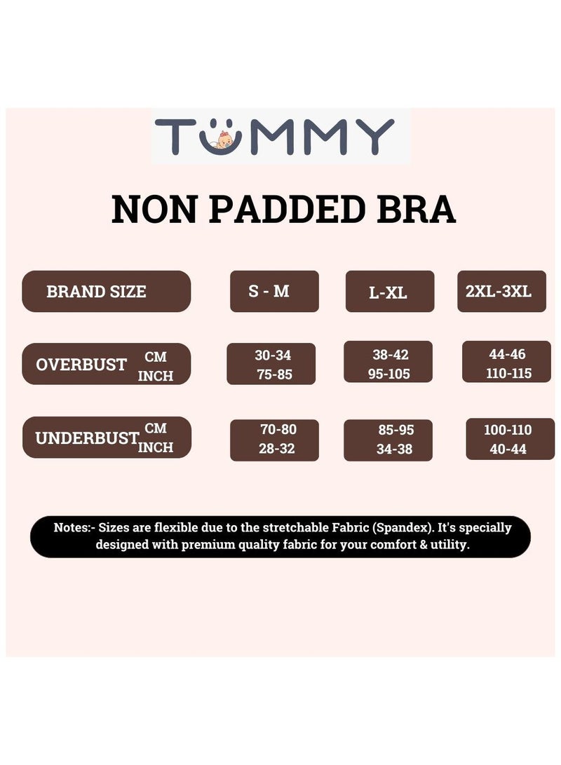 TUMMY Bamboo Cotton Nursing Bra Grey - Image 5