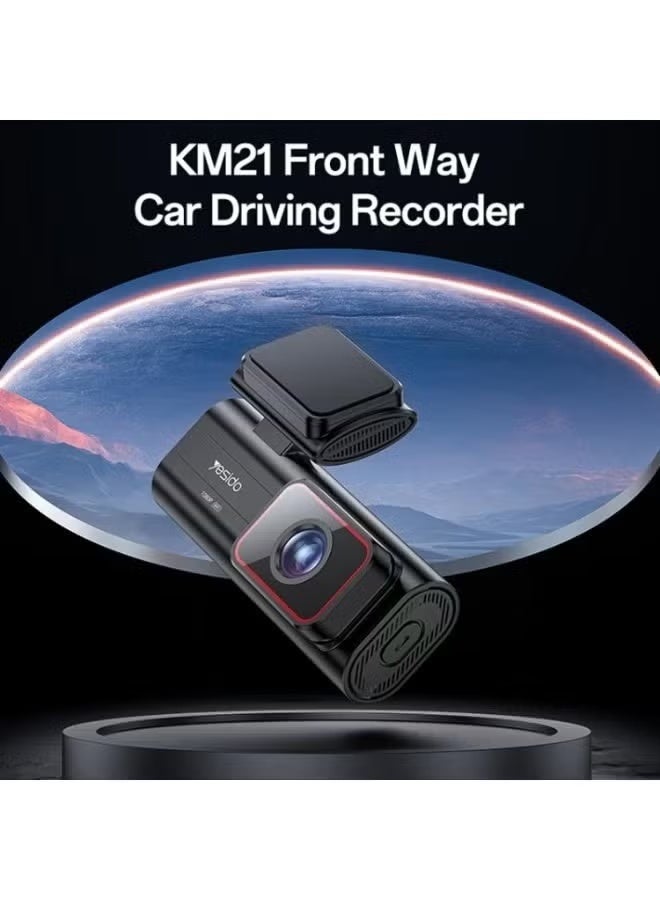 Yesido GK7202V300 Dash Cam, HD Car Camera with 145° Wide Angle, 1.47-Inch Display, App Connectivity, Front Driving Recorder for Vehicle, Road Trip, Daily Driving and Video Recording - Image 5
