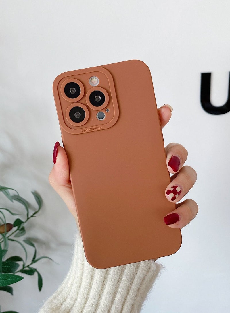 Loquat Suitable For iPhone  Type Solid Color Mobile Phone  Case