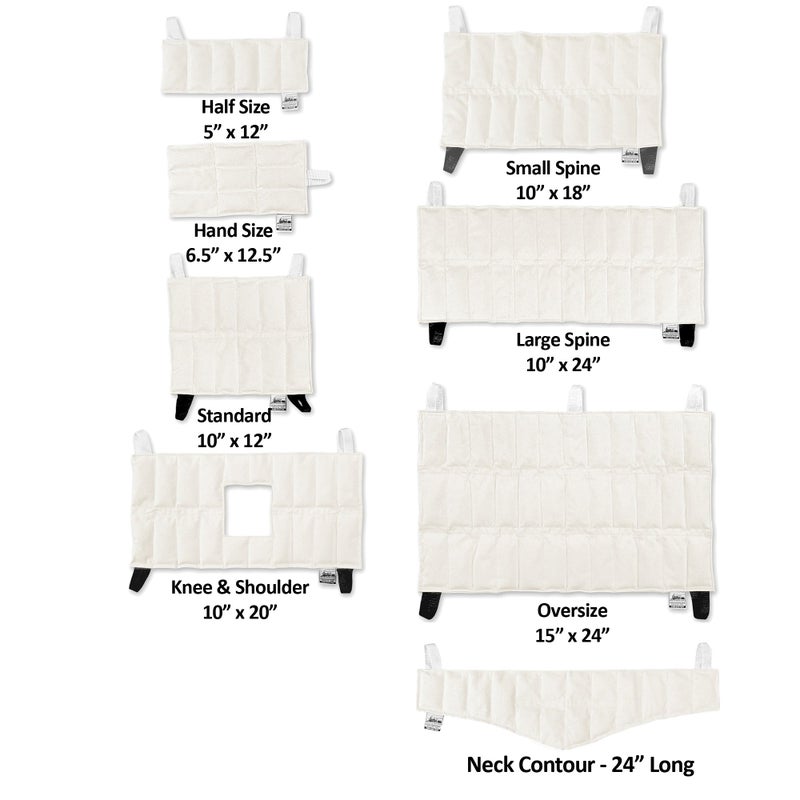 Chattanooga Hydrocollator Moist Heat HotPacs - Neck Contour - Image 3