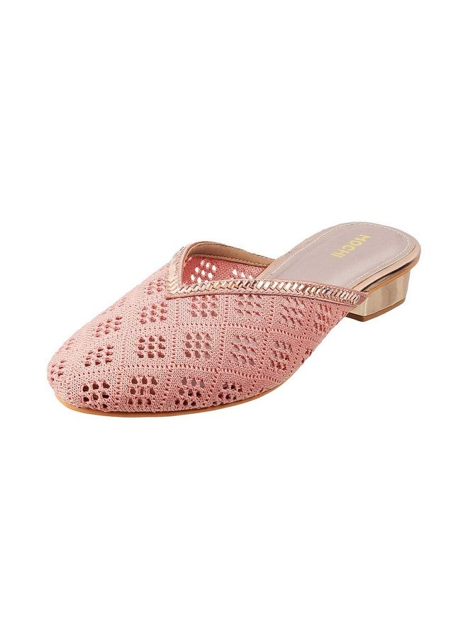 موتشي حذاء موتشي نسائي من مادة صناعية باللون الوردي (مقاس (6 المملكة المتحدة (39 الاتحاد الأوروبي)) - Image 1