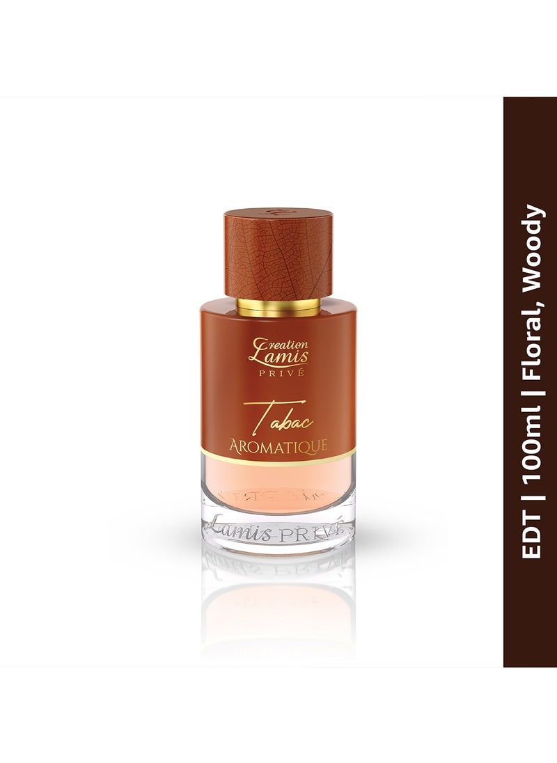 Creation Lamis Privé Tobac Aromatique Eau de Toilette Unisex 100ml  - Image 5