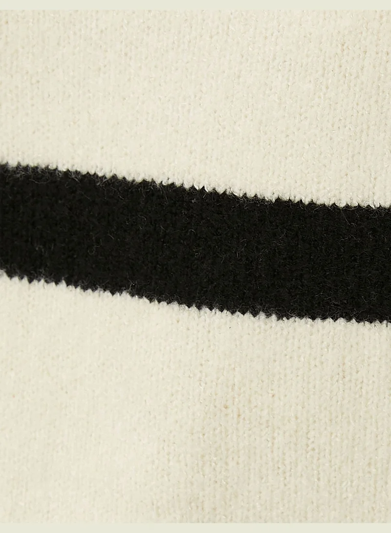 KOTON Polo Neck Knited Sweater