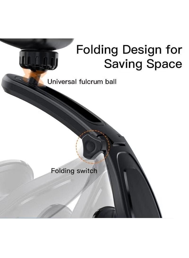 Yesido C107 Magnetic Car Phone Mount, 540° Rotatable Dashboard Phone Holder, Strong Magnetic Car Phone Stand with Suction Base, Adjustable Mount for Smartphones – Black - Image 5