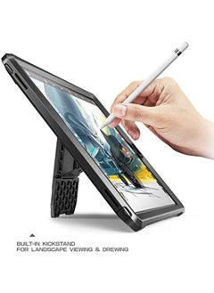 SupCase Unicorn Beetle Pro Series Case Designed For Ipad Pro 9.7 Inch With Built In Screen Protector Heavy Duty Full Body Rugged Protective Dual Layer Case For Ipad Pro 9.7 2016 Black Black  - Image 2