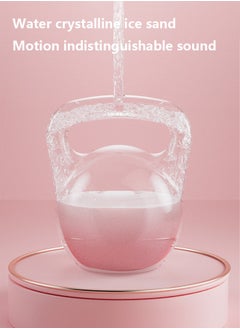 Occuwzz Eco-Friendly 8kg PE Adjustable Water-Filled Kettlebell with Non-Slip Grip - pink  - Image 4