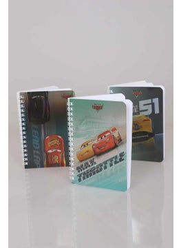 Disney LICENSED CARS LINED NOTEBOOK / NOTEBOOK 80 SHEETS  - Image 1