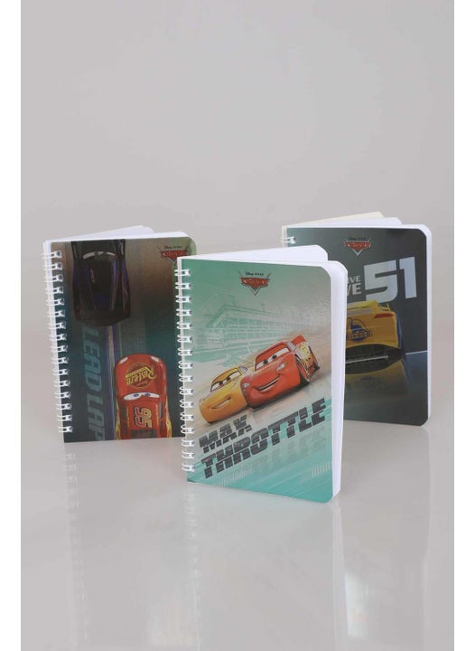 LICENSED CARS LINED NOTEBOOK / NOTEBOOK 80 SHEETS