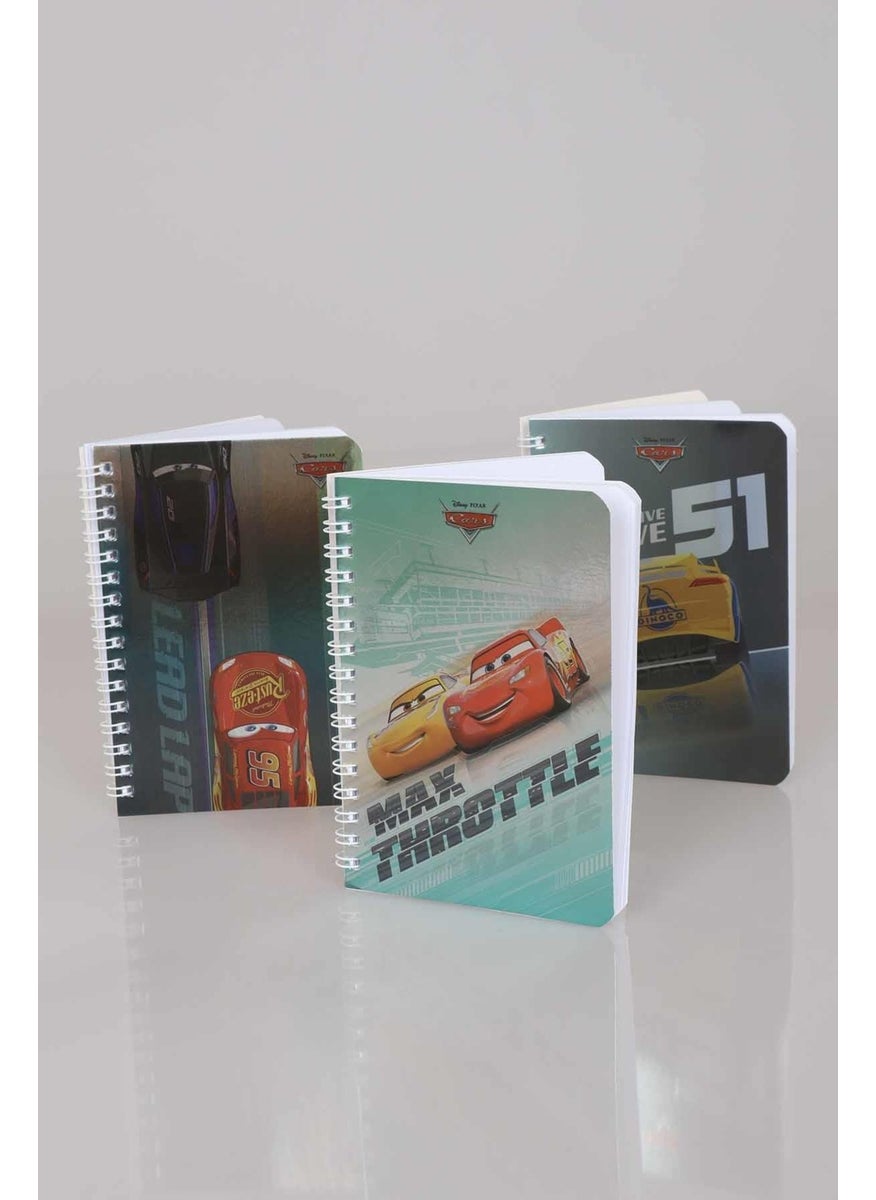 Disney LICENSED CARS LINED NOTEBOOK / NOTEBOOK 80 SHEETS  - Image 1