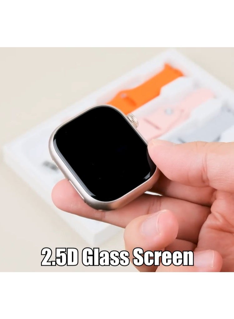 Modio ST15 5G Android Smartwatch 2.2 Inch Display 5G Sim Card Support Built In Camera and 3 Pair Straps Designed for Ladies and Gents Gold - Image 4