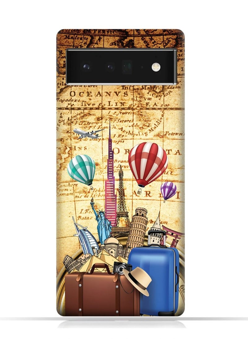 إيه إم سي ديزاين غطاء حماية بطبعة هاتف جوجل بيكسل 6 برو - Image 1