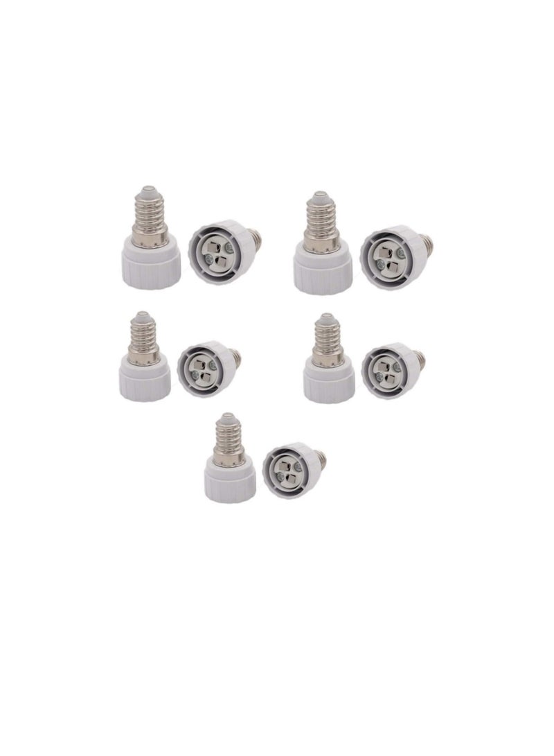 Conversion Bulb Holders Pack of 5 E14 to MR16  - Image 1