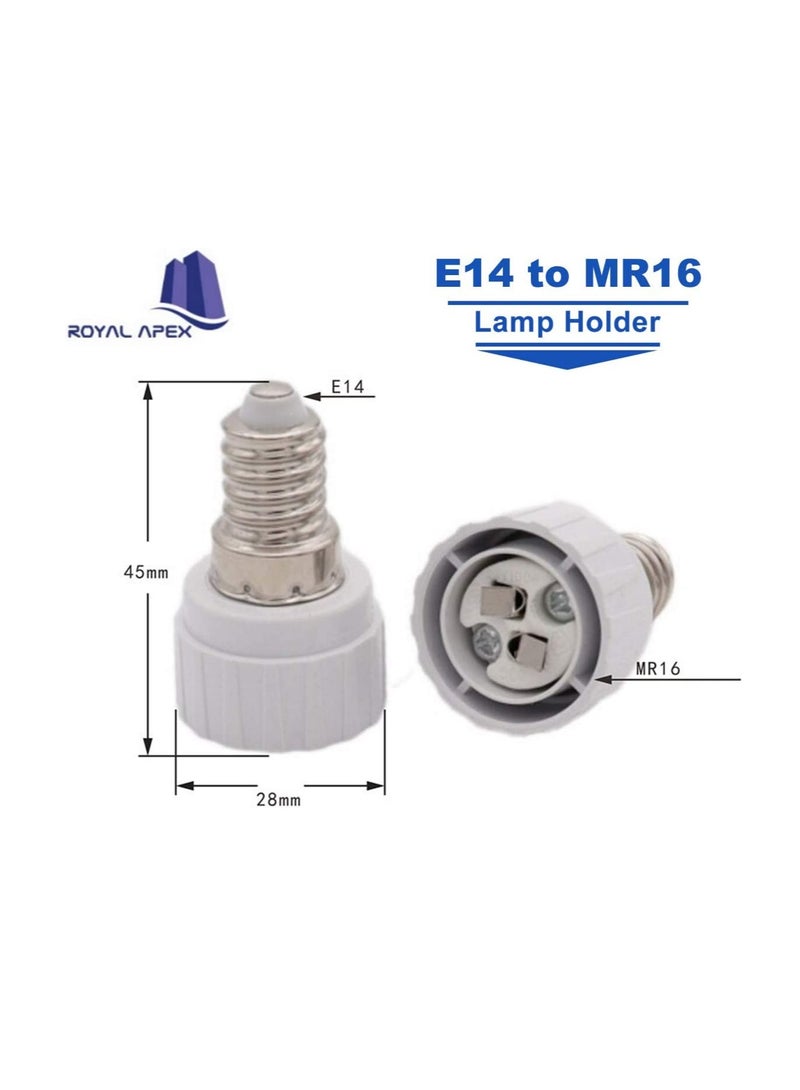 Conversion Bulb Holders Pack of 5 E14 to MR16  - Image 2