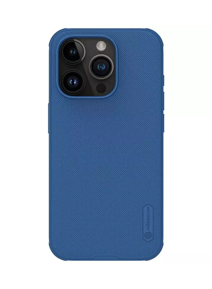 Nillkin Super Frosted Shield Pro Matte cover case for Apple iPhone 15 Pro 6.1-Blue - Image 1