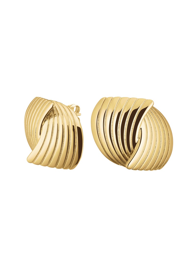 RoseField Rosefield Simple Knot Earrings - JESKG-J1056  - Image 1