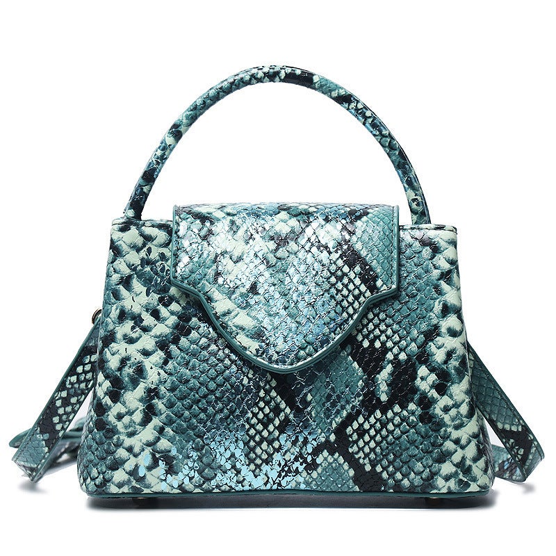 Popular Ostrich Pattern Handbag Women'S Fashion Shoulder Crossbody Bag Ready For Sale - Image 1