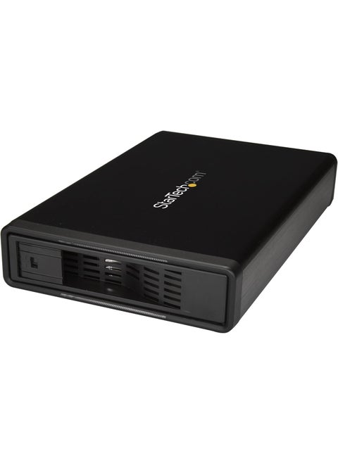 StarTechcom 35 External SATA Hard Drive Enclosure  Trayless  eSATA  USB 30 USB 31 Gen 1 Hard Drive Enclosure w UASP  TAA S351BMU33ET