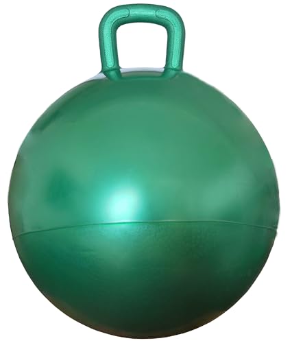 AppleRound Hippity Hoppity Hop Ball with Air Pump 15in 38cm Diameter for Children Ages 36 Kangaroo Bouncer Siton Bouncy Ball with Handle - Image 5
