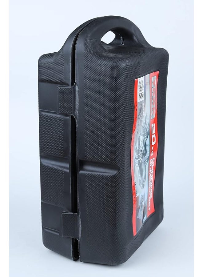 SE Adjustable Dumbbell Set 15KG with Durable Carry Case – Ideal for Home & Intensive Workouts and Full Body Muscle Training - Image 4