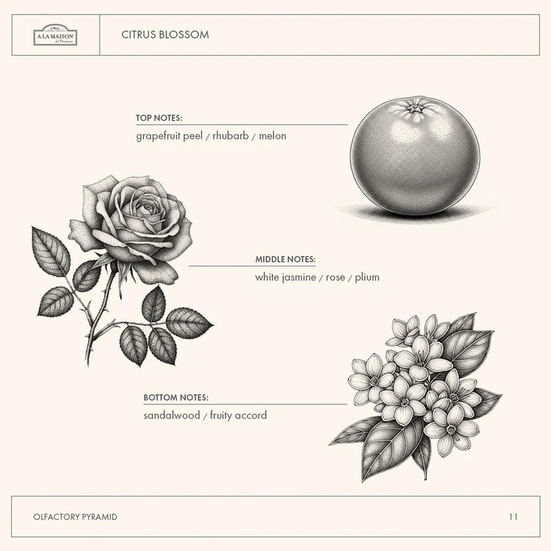 A LA MAISON Body Wash, Citrus Blossom, 25.36 Fluid Ounce - Image 5