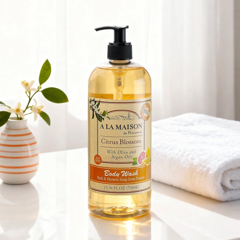 A LA MAISON Body Wash, Citrus Blossom, 25.36 Fluid Ounce - Image 3