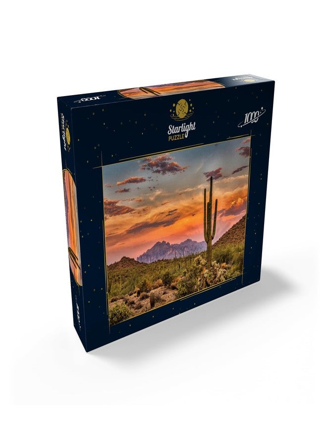MyPuzzle.com MyPuzzle Sunset in The Sonoran Desert Near Phoenix, Arizona - Premium 1000 Piece Jigsaw Puzzle for Adults - Image 2