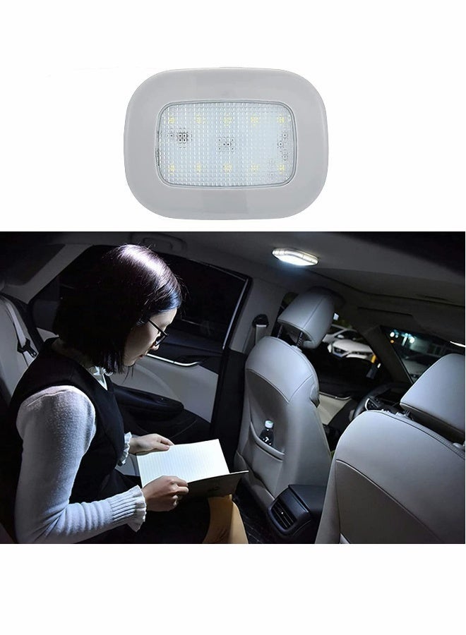 MUNTAQI Car LED Lights, Interior Portable Small Incar LED Touch Lights with 10 Bright LED Lamp Beads - Image 1