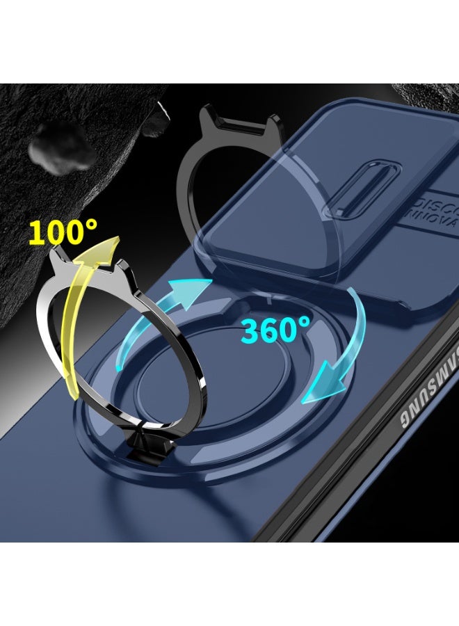 general Cover for Samsung Galaxy Z Fold 7 Case Protector Camera Sliding Shockproof Case Military Grade with 360° Rotation Hidden Hoop Holder Shockproof Cover - Image 3