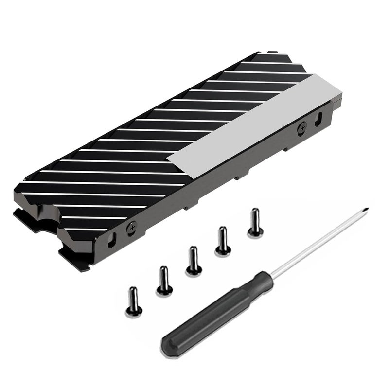 High HDDs Cooling Systems with Enhanceds Heat Dissipation for 2280 NVMe States Drive Thermals Conductives Materials Heatsink - Image 1