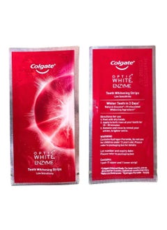 Colgate COLGATE Optic White Enzyme Whitening 28 Strips, 14 Treatments  - Image 2