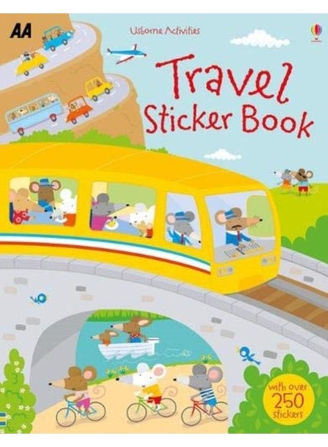 Travel Sticker Book - Paperback