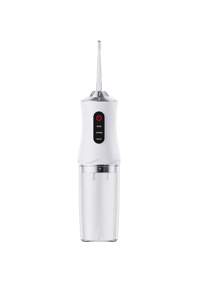 Portable Cordless Water Flosser - 220ml Waterproof Oral Irrigator with 3 Modes & 4 Jet Tips, USB-C Charging - Image 1