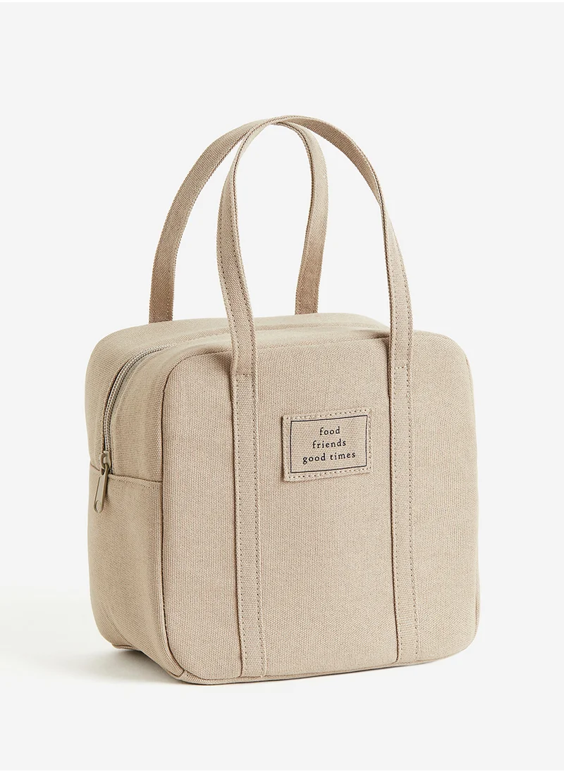 H&M Cotton Canvas Cool Bag