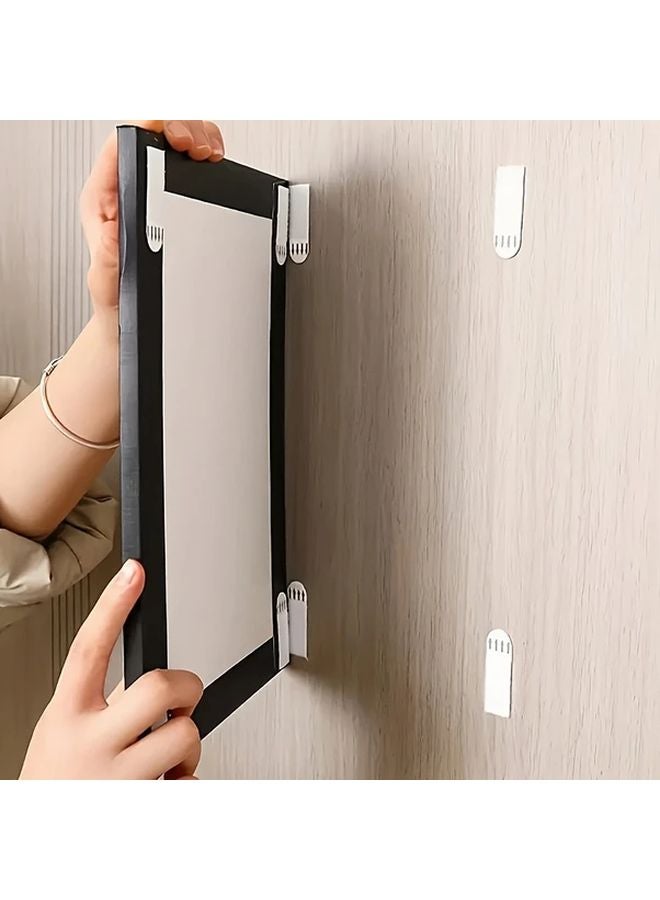48 Pairs Heavy Duty Picture Hanging Strips Trace Free Adhesive Mounting Tapes For Photo Frames And Artworks - Image 2
