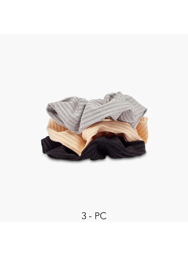 لايف ستايل Pack of 3 Hair Scrunchie