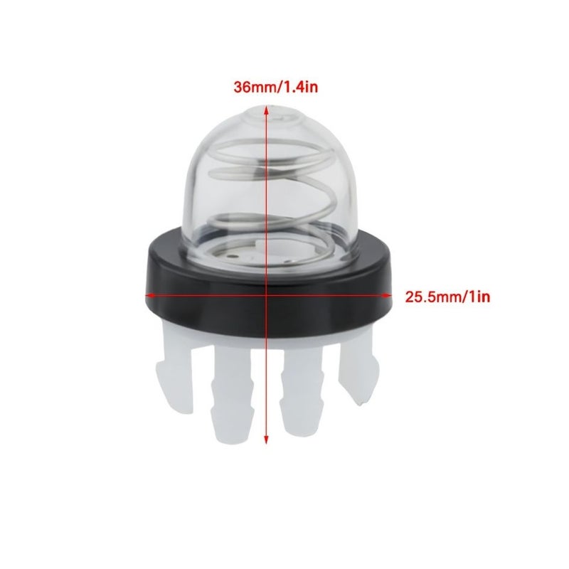 2pcs Carburetor Fuel Pump Primer Bulb Replacement Parts For TS410 TS420 TS700 TS800 BR500 BR600 BR350 BR430 BR450 SR430 SR450 Concrete Saw Leaf Blower Backpack Style Hair Dryer Valve - Image 2