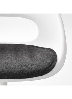 erorex Swivel chair + pad, white/dark grey  - Image 5