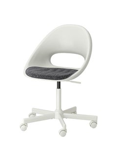 erorex Swivel chair + pad, white/dark grey  - Image 1