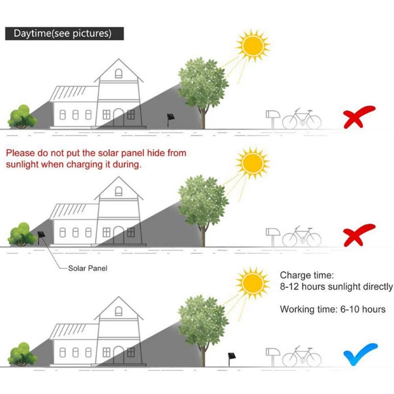 Solar Powered Fairy String Lights Outdoor Waterproof White for Wedding Party Garden Decor - Image 4