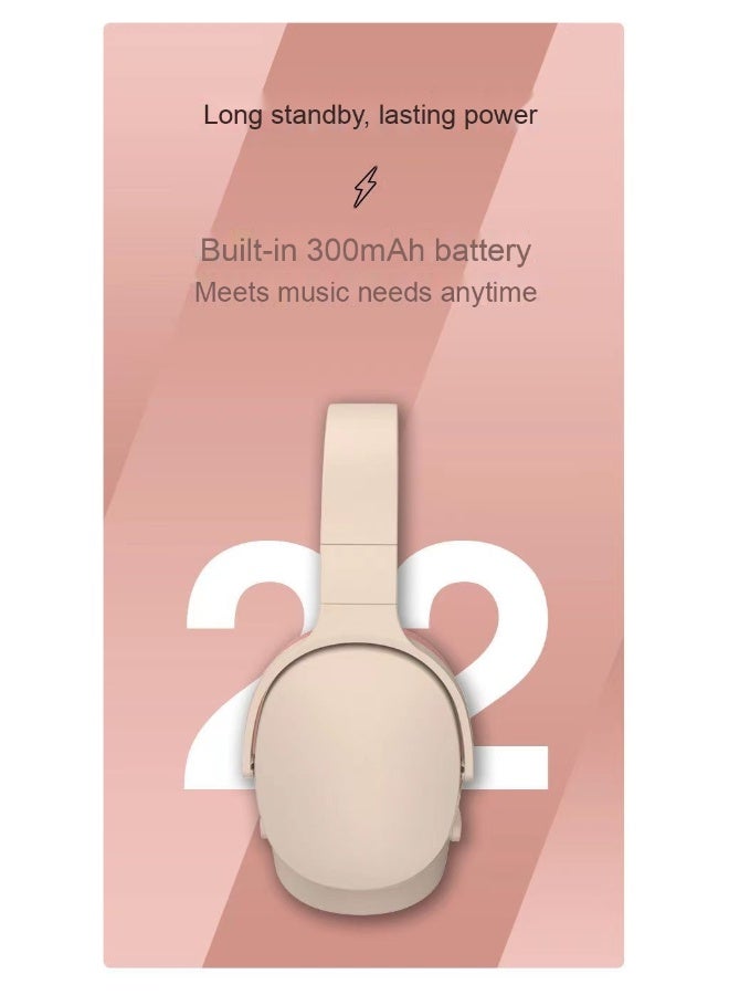 سماعات أذن جديدة كاملة التغطية، سماعات رأس لاسلكية بلوتوث، نوع-C، سماعات ألعاب وموسيقى عالية الجودة - Image 5