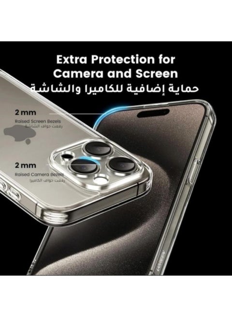 CA104 Bright Cushion Protective Case iPhone 16 Pro Max clear
