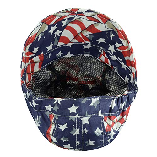 RIVERWELD Welding Cap Pure Cotton Mesh Inside Liner for Welders Match Welding Helmet American Eagle Color Head Protection - Image 4