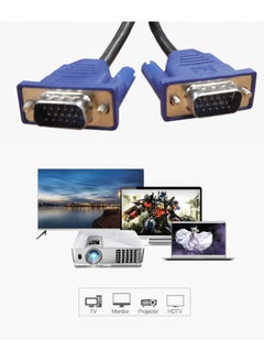 Generic VGA to VGA Monitor Cable HD15 Male to Male for TV Computer Projector (3 M)  - Image 4