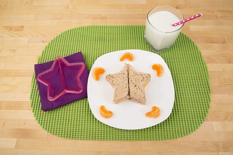 Bentology Sandwich Cutters for Kids  4 pk - Cute Bread Crust & Cookie Cutters with Butterfly  Star  Dinosaur & Elephant - Great for School Lunches and Home Baking - Image 5