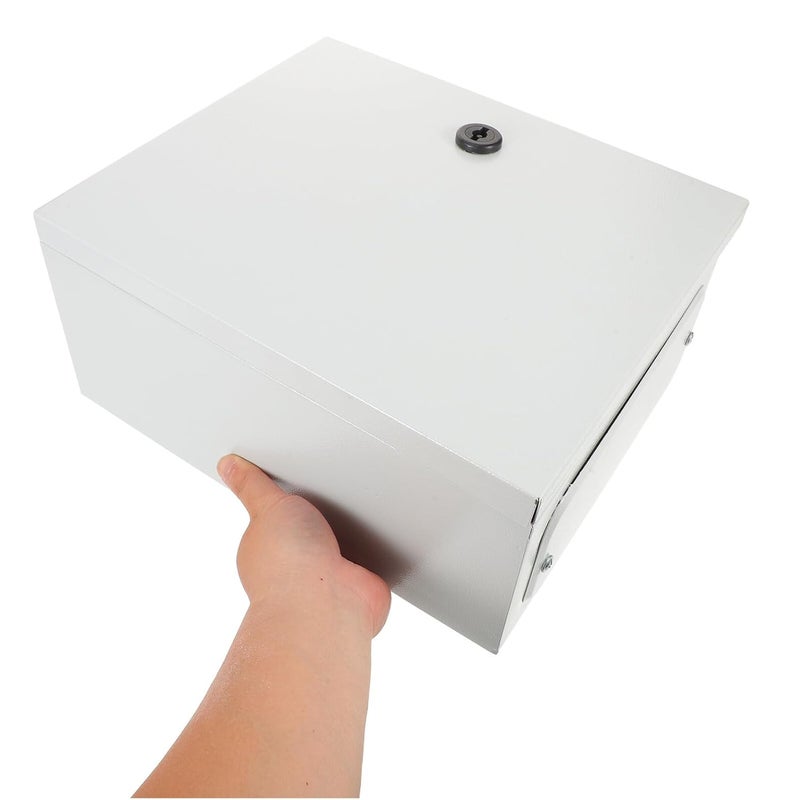 Dustproof Metal Electrical Junction Box With Safety Lock For Indoor Outdoor Wall Mounted Use - Image 5