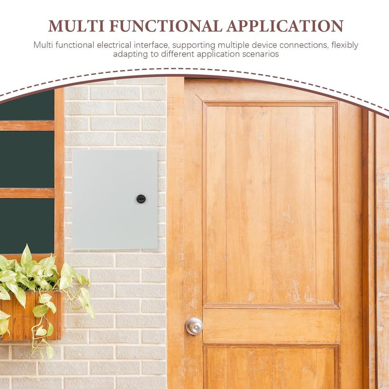 Dustproof Metal Electrical Junction Box With Safety Lock For Indoor Outdoor Wall Mounted Use - Image 4